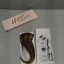 Hairro 6PCS 6 Clips In Short Hair Extensions Remy Real Human Hair Clip Ins Mini Clip On Hairpin Hairpieces For Women 31g 10 Inch #4P27 Medium Brown&Dark Blonde