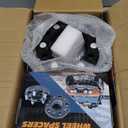 KSP 1.25" Wheel Spacers for Tacoma 6 Lug Wheel, 6x5.5 Hubcentric Spacer fit for 4runner Tundra Fj Cruiser Sequoia, 32mm Forged Spacer with 12x1.5 Stud 106mm Hub Bore, 4ps 6x139.7 Aluminum Tire Spacer (Dark)
