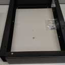 Microwave Filler Kit 2.95”W Black Microwave Trim Kit Replaces Whirlpool W10164739 - Universal Microwave Trim Kit Fits Most Brands - Fills Over the Range Oven Cabinet Gap - 10.75”D x 17.25”H