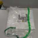 Barossa Design Small Shower Curtain for Shower Stall Size 36 x 72 inches,PEVA - Waterproof, Eco-Friendly, Non-Toxic, Odorless, PVC Free, Metal Grommets (Clear)