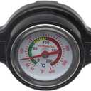 2 x New 2.0 High Pressure Radiator Cap Temperature Gauge Fits for HUSQVARNA CR 125 1998-2002, 2004, 2006-2013,Aftermarket Replacement