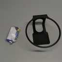 Universally Wall Mount Holder for Sound Box Stand with Quick Setup and Sleekly Appearance Black or White Finish Option Shelf