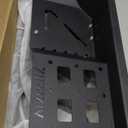 MusixiA Metal Front Door Storage Pockets for Jeep Wrangler JL JLU 4XE 2018-2025 & Gladiator JT 2020-2025, Door Storage Organizer Accessories 2PCS