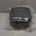 CROWNFUL Mini Fridge, 4 Liter/6 Can Portable Cooler and Warmer Personal Fridge for Skin Care, Cosmetics, Food,Great for Bedroom, Office, Car, Dorm, ETL Listed (Black)