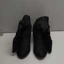 Luoika Women's Extra Wide Calf Slouchy Knee High Boots, Wide Width Knee-High Boots Low Stacked Heel Side Zipper Winter Fall Tall Boots. (Black 1004), Size: 8 X-Wide