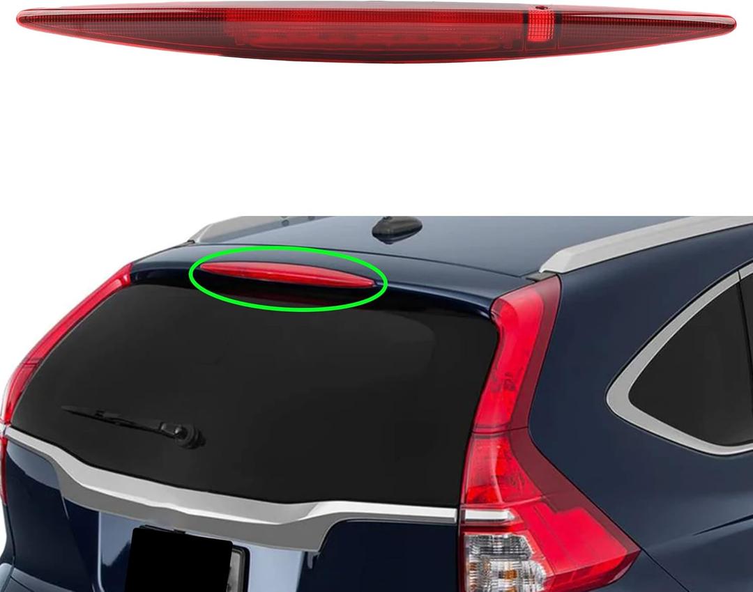 Dasbecan High Brake Light Warning Light Compatible with Honda CRV CR-V 2012-2016 Replaces# 34270TFCH01 34270T0AA01 Red
