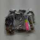 7 Packs GoGo Curl Crochet Hair 10 Inch Short Curly Crochet Hair Beach Curl Water Wave Crochet Braids Synthetic Hair Extensions (10 Inch, T1B/30/27)