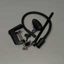 Podium Microphone Holder & Mic Holder -13.78" Flexible Gooseneck Desktop Mic Stands Holder for Lectern Podium Podcast Meetings Lectures Pulpit Streaming Gaming Studio