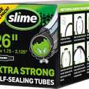 Bike Inner Tube with Slime Puncture Sealant, Extra Strong, Self Sealing, Prevent and Repair