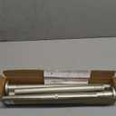 Brushed Nickel Shower Curtain Rod 31 to 80 Inch,1 Inch Diameter Adjustable Spring Tension Stainless Steel Telescoping Rod,Easy Install,No Rust