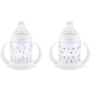 NUK Learner Cup, 6+ Months, Timeless Collection, 5 Oz, Pack of 2 BPA Free, Spill Proof Sippy Cup