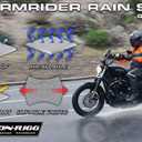Nelson Rigg Stormrider Rain Suit; 100% Waterproof, Pants and Jacket Included with Reflective Striping
