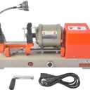 Hardware cutting machine, 110V Cutter Cutting Machine for Cutting Metal Parts, 4-Sided Slotting, Dust Guard & Dual-Power Modes