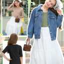 3 Pack Girls Ribbed T-Shirts | Short Sleeve, Crewneck, Slim Fit, Stretchy, Soft, Athletic, Basic Tees, Summer, Kids 5-14 Years