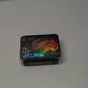 Stress Relief Fidget Toys, Alloy Metal Fidget Slider Toy, Dual Form Transformable, 4.33 in Decompression Toy Adults Handheld Help Relieve Stress, EDC Anxiety Relief Gadget Gift (Black)