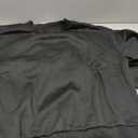 Hilinker Womens V Neck Oversized Sweatshirts Long Sleeve Pullover (Black, L)