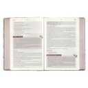 NLT Holy Bible Everyday Devotional Bible for Women New Living Translation, Vegan Leather, Pink Floral Printed, Flexible Daily Bible Reading Plan Options (NLT Womens Devo Editions)