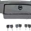 Dr.Acces Club Car Precedent Dashboard with Locks for Precedent Golf Cart Models-Carbon Fiber Finish