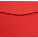 Red #10 Envelopes - 100 Envelopes - Desktop Publishing Supplies Brand Envelopes