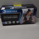 RESTECK Massagers for Neck and Back with Heat - Deep Tissue 3D Kneading Pillow, Electric Shiatsu Shoulder Massage, Foot, Legs,Body - Relieve Muscle Pain - Office, Home & Car (Black/Grey)