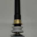 Bathroom Sink Drain,Drain Stopper Bathroom Sink Without Overflow,Pop Up Drain Assembly with Detachable Strainer Basket,Built-in Anti-Clogging Strainer,Stainless Steel Mattle Black