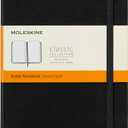 Moleskine Classic Notebook, Large, Ruled, Black, Hard Cover (5 x 8.25)