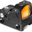 Red Dot Sight for Pistol,Shake Awake + Heightened Base, 2 MOA,12 Brightness Adjustment Reflex Sight Micro Red Dot Scopewith Anti-Fog & Shockproof Waterproof Aiming