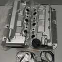 FEIDKS Front & Rear Engine Valve Cover Fit for 2008-2017 Honda Accord Odyssey Pilot Ridgeline Crosstour 2012-2015 Acura TL RDX 3.5L 12310-R70-A10 12320-R70-A00 (2PCS)