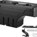 GEARLAST Truck Bed Storage Box With Password Lock For For 2019-2023 Chevy/GMC Silverado/Sierra 1500,Drivers Side,30L, Black