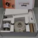 Shark Hair Dryer SpeedStyle RapidGloss Finisher and High-Velocity, Ionic Hair Blow Dryer with IQ Speed Styling and Drying Suite, No Heat Damage, Best for Curly and Coily Hair, Silk, HD332