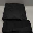 Mixweer Billiard Cloth 8.53ft Pool Table Felt with 6 Cloth Strips Pre Cut Pool Table for Home Clubs Bars Indoor Sports Game (Black)