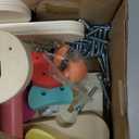 Tiny Land Pikler Triangle Set, 7-in-1 Foldable Pikler Triangle Climbing Toys Set for Kids,Baby Indoor Playground Jungle Gym, Wooden Montessori Climbing Set for Toddler (Rainbow) (Standard)