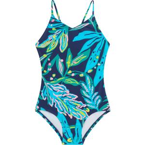 Kanu Surf Girls Hurricane Beach Sport UPF 50 One Piece Swimsuit (2T, Tammy Navy)