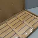 Bath Mat for Luxury Shower - Non-Slip Bamboo Sturdy Water Proof Bathroom Carpet for Indoor or Outdoor Use (21.3 x 14.2 x 1.2 inches, Natural)