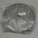 2 Pack Microwave Splatter Cover for Food with Anti-scald Base Plate,Large Plastic & Silicone Vented Avoid Scalding Collapsible Guard Lid,Kitchen Essential Gadgets for Meal Prep-10.7 Inch (2 Pcs Gray)