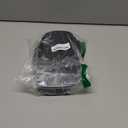 Zannaki Cute Pencil Case with Lock for Boys and Girls, Soft Large Capacity Pencil Case with Handle, Cool School Supplies Pencil Box Pen Stationery Storage Bag Organizer for Kids Teens Adults, Black