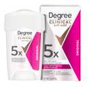 Degree Clinical Strength Antiperspirant Deodorant 96-Hour Sweat and Odor Protection Original Soft Solid 5x Types of Sweat 1.6 oz