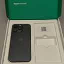 Apple iPhone 15 Pro Max, Black Titanium - Unlocked 