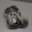 NeColorLife Velvet Square Ottoman Cover, Stretchable Footrest Stool Slipcover with Elastic Band for Rectangle and Square Storage Ottoman(Large,Brown) (L Length: 35"-45",Width: 31"-43")