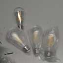 BORT 4Pack ST58/ST19 Vintage LED Edison Bulbs, Warm White 2700K, 6W Equivalent 60W LED Filament Light Bulbs, Dimmable 700LM, E26 Decorative Light Bulb