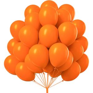 PartyWoo Orange Balloons 52pcs 12 Inch Fall Latex Helium Balloons for Birthday Baby Shower Graduation Tangerine Little Cutie Pumpkin Tropical Sunshine Boho Theme Party Decorations Orange-Y9