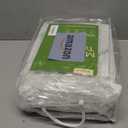 Ultra Soft Queen Size Mattress Topper - Viscose Made from Bamboo Pillow Top Mattress Pad for Back Pain Relief - Naturally Cooling for Hot Sleepers, Green