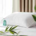 Sylvaris Hypoallergenic Viscose from Bamboo Soft Pillow with Down Alternative Filling, King Pillow, Moisture-Wicking, Breathable, Luxury Hotel Quality, Ideal for All Sleeper, Oeko-Tex Certified