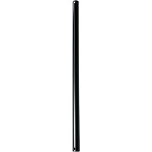 48 inch Ceiling Fan Downrod with Extended Wires – Fits most ceiling fans, 1-inch outer diameter, non-threaded (Black), Large