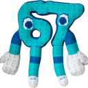 Lemoneon 67 Plush 10" Italian Brainrot Plush Meme AI-Crafted Stuffed Figure Pillow for Video Game Fans Room Decor