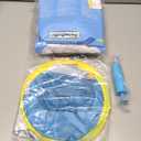 Swimbobo Toddler Pool Float Inflatable Car Baby Swim Float with Adjustable Sun Canopy and Safety Seat Pool Toys for Kids 3+ Years Old (Blue Sports Car)