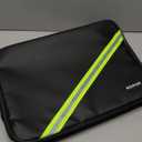 Noiposi 5200 Fireproof Document Box, 16.1x 11.4x4.3 Inch Waterproof and Fireproof Document Organizer,Portable Home Travel Safe Storage Box for Legal Size Documents,File and Birth Certificate,Black (Large)