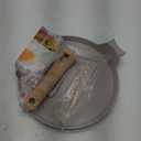 8 inch Crepe Pan, Nonstick Pan for Crepes Omelette Tortillas, Dosa Tawa Tortilla Pan, Griddle Pancake Pan for Roti Indian, Induction Compatible (White)