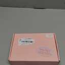 Hair Extensions, 14" Short Clip in Hair Extensions 4PCS Straight Natural Soft Synthetic Hairpiece for Women - Golden Blonde with Highlights