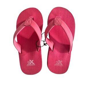 Zeroxposur Kid's Flip-Flops, Outdoor Footwear, Hot Pink, Size 1/2